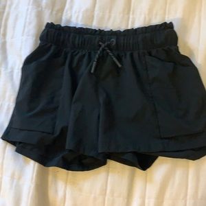 Black Athleta girl shorts